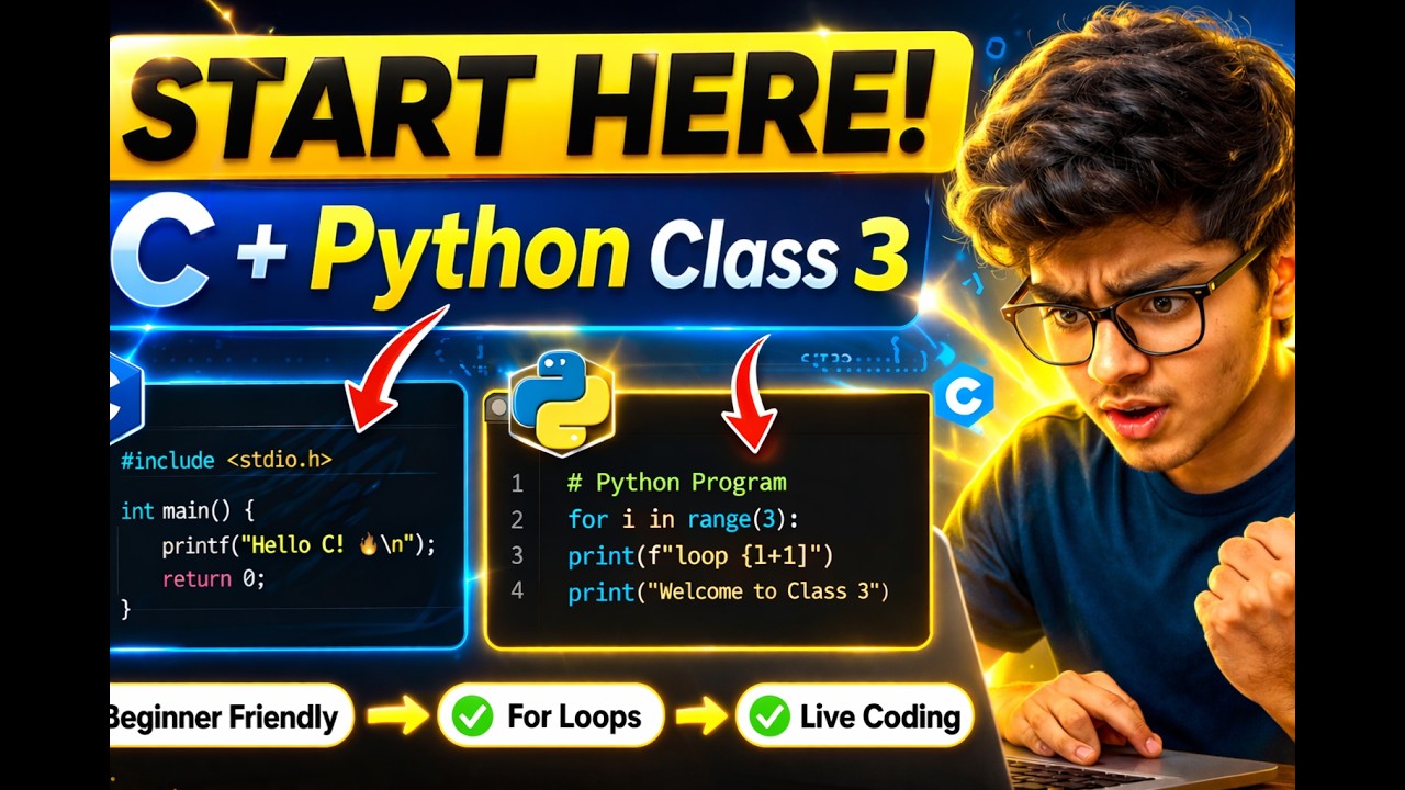 MCS-201 Programming in C and Python | Class 3 | IGNOU