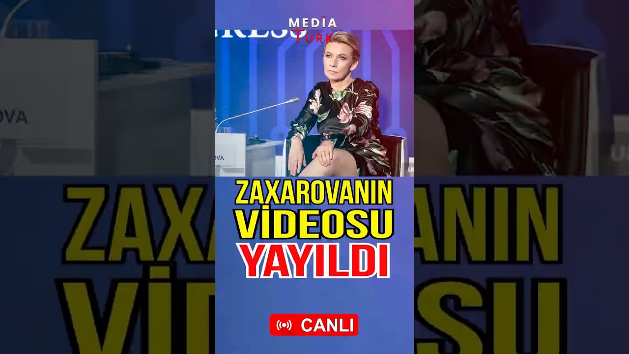 Zaxarovanın videosu yayıldı - Media Turk TV #mediaturk #trend #shortvideo