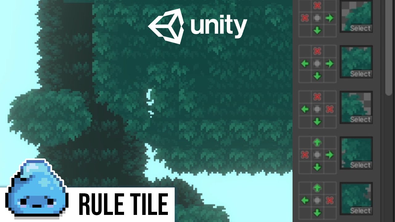 Unity Tilemap и Rule Tile (учебник по Unity)