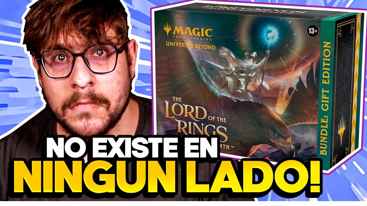 LAS GIFT BUNDLE DE LORD OF THE RINGS NO EXISTEN (ni las tiendas tienen)