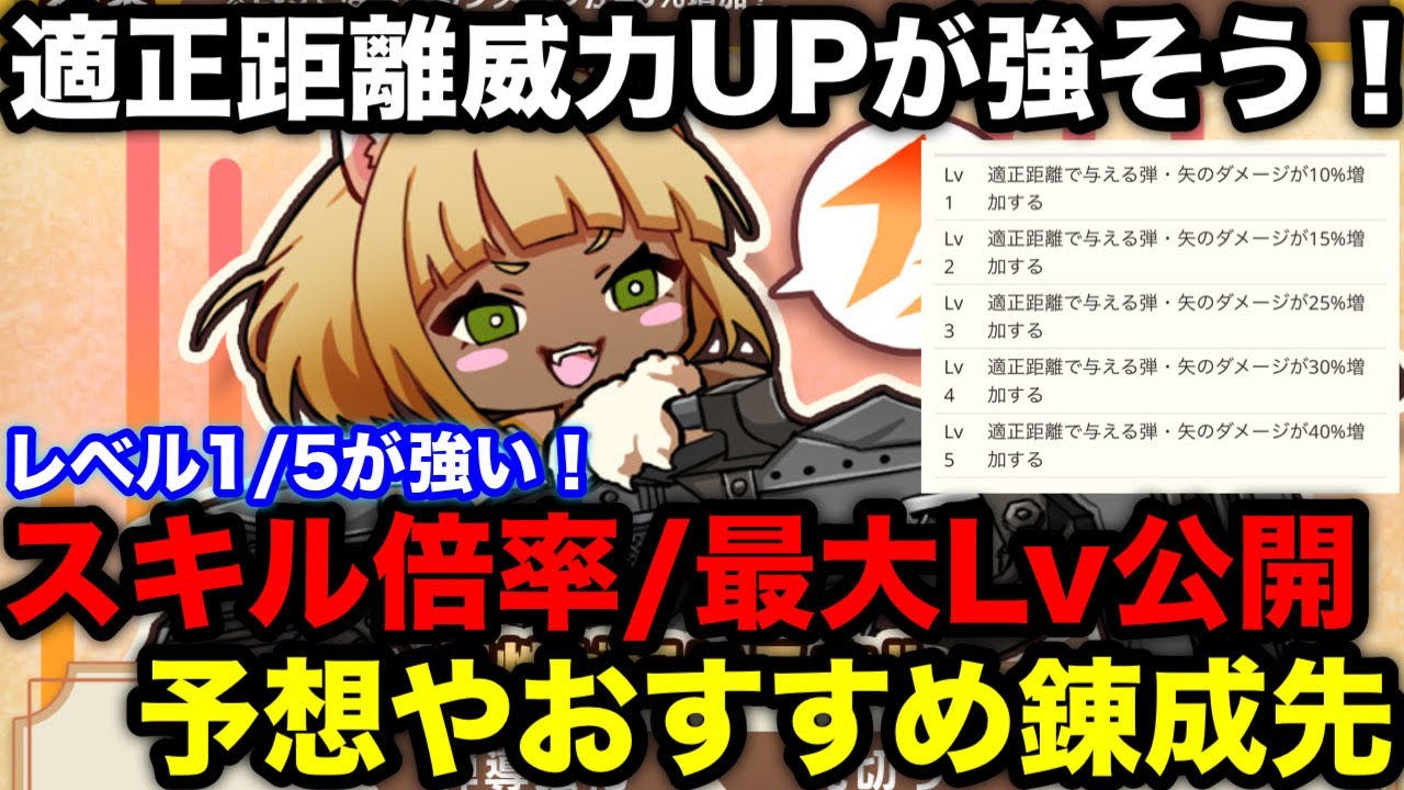 【モンハンnow】適正距離威力UPがぶっ壊れ！？倍率と最大レベルが公開されたので現状の予想や錬成したい防具を解説！【モンスターハンターNow/モンハンNOW/モンハンなう/モンハンナウ】