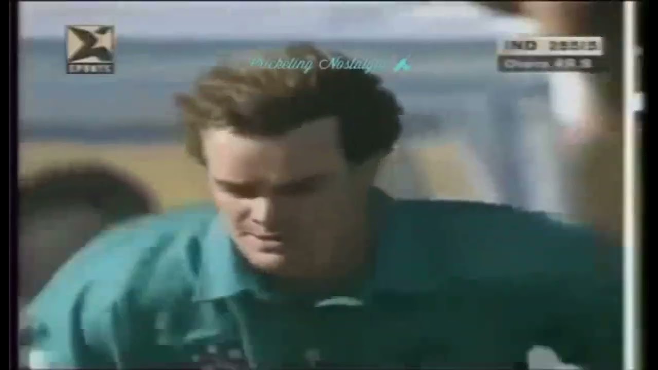 Hrishikesh Kanitkar batting cameo, New Zealand vs India 1st ODI Taupo 1999 #cricket #India 
