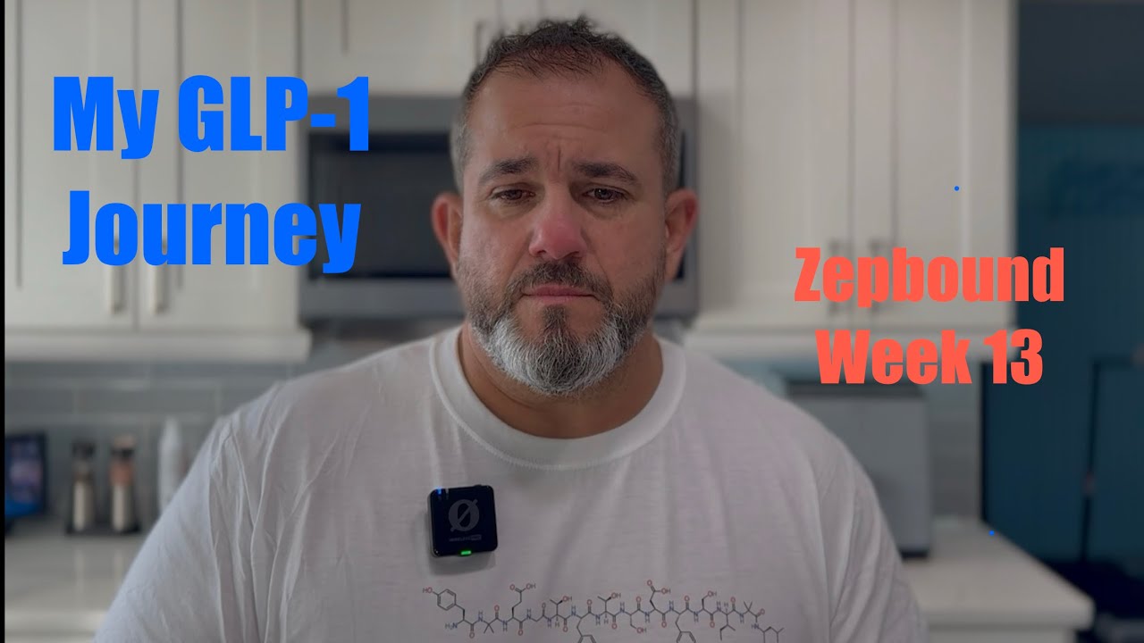 Week 13 on GLP-1 (Tirzepatide)... My introduction!