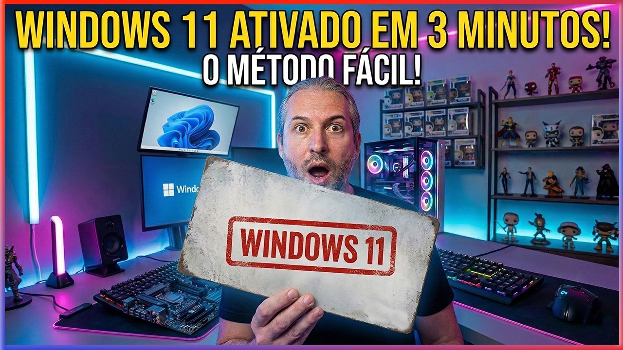 COMO ATIVAR O WINDOWS 11 DE FORMA BARATA EM APENAS 3 MINUTOS