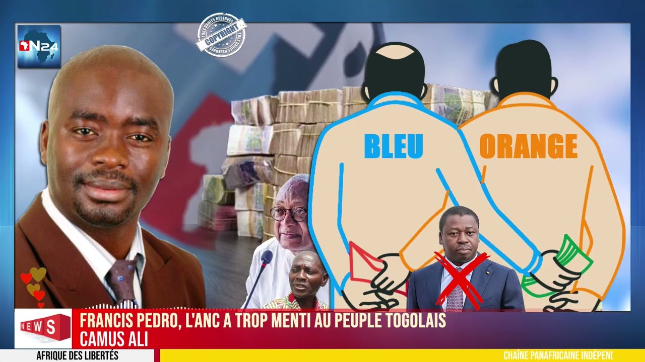 CAMUS ALI : l'ANC co dirige le Togo avec le RPT UNIR !