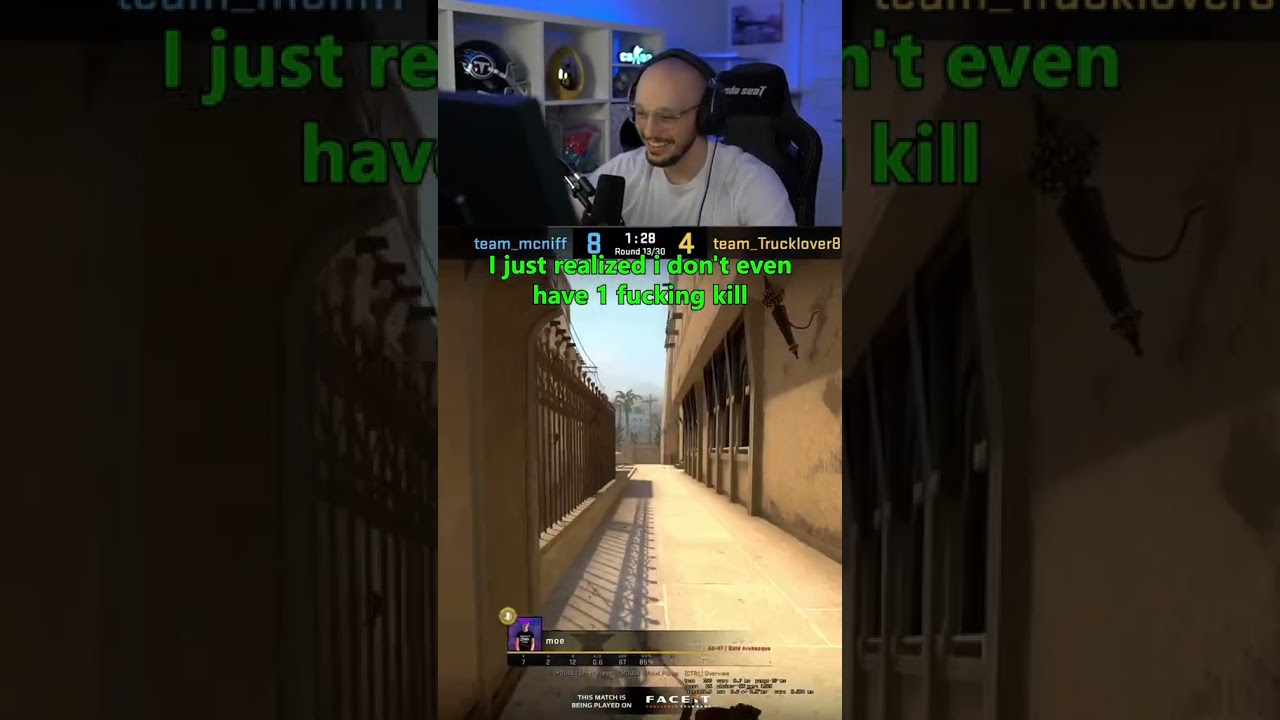 Moe Can't Catch A Break On His Return To CSGO