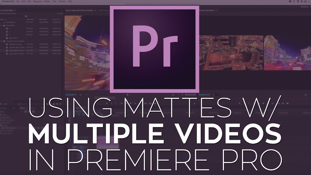 Using Multiple Videos with Rampant Studio Mattes in Adobe Premiere Pro