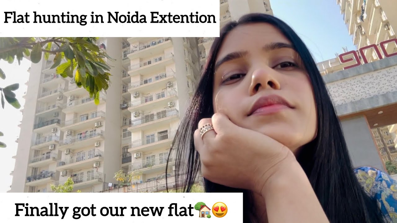 Flat Hunting in Noida Extension: My Journey to Find the Perfect home🏡 #flat #noida #2bhk #viralvideo