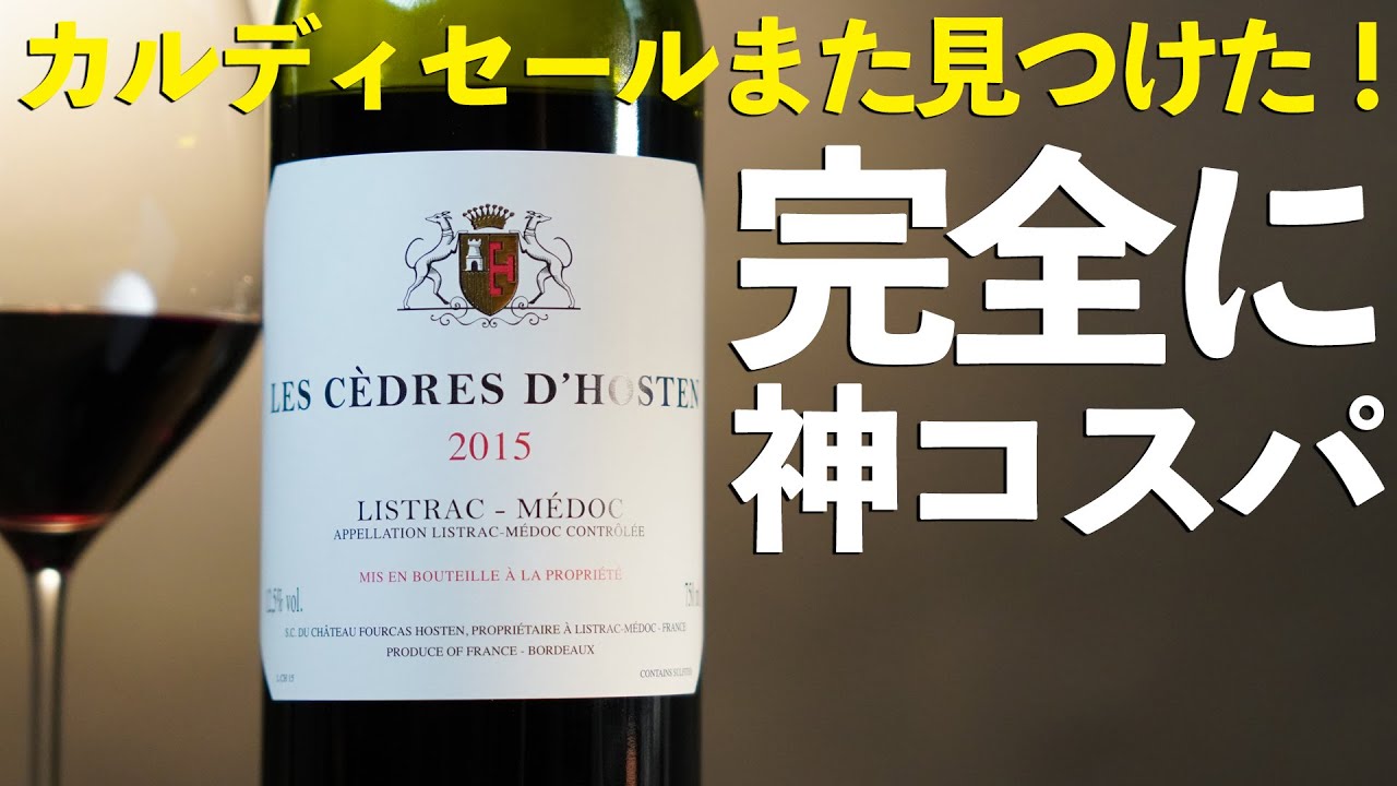 【驚愕！本国ECサイトよりも安い】カルディセールで1628円熟成ボルドーの味わいと評価は？レ・セドル・ドスタン 2016