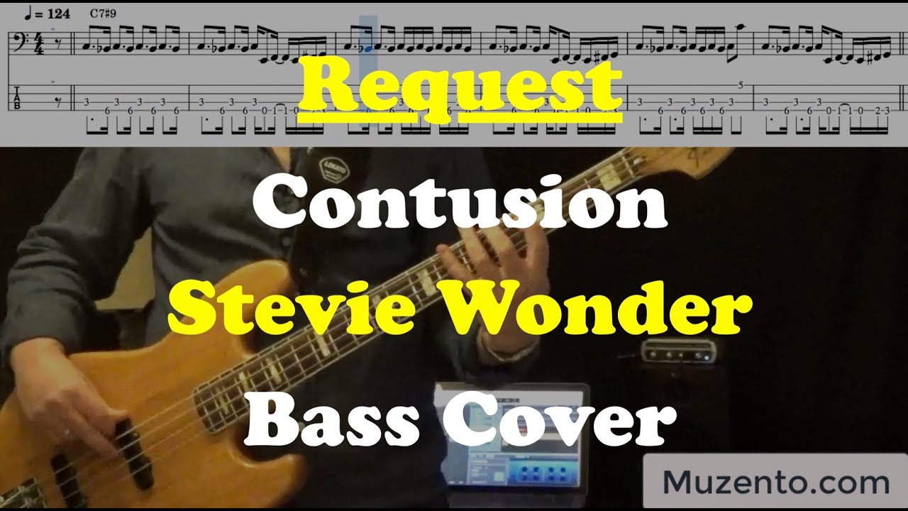 Contusion - Stevie Wonder - Bass Cover - Request