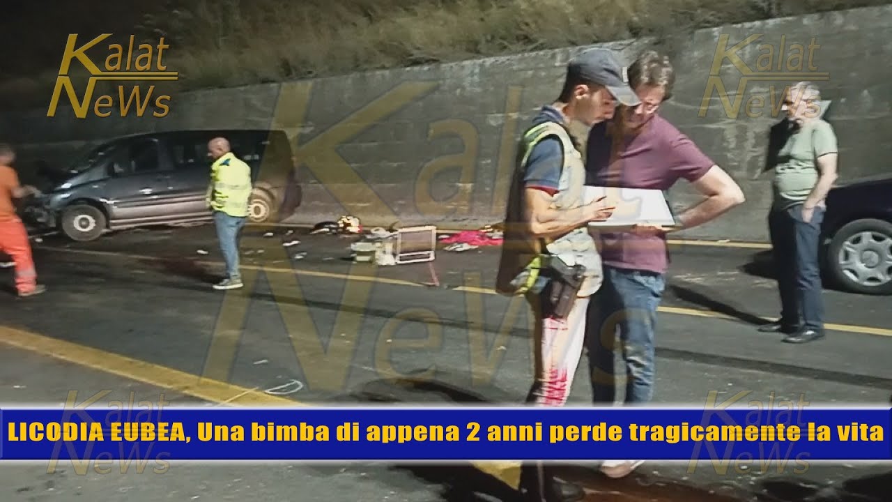Licodia Eubea, Tragedia della strada al Km 27+950 della Ss 514 Catania Ragusa, muore bimba di 2 anni