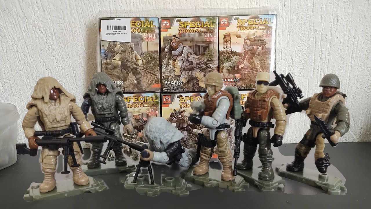 Figuras Bootleg de Call of Duty MEGACONSTRUX | Review |