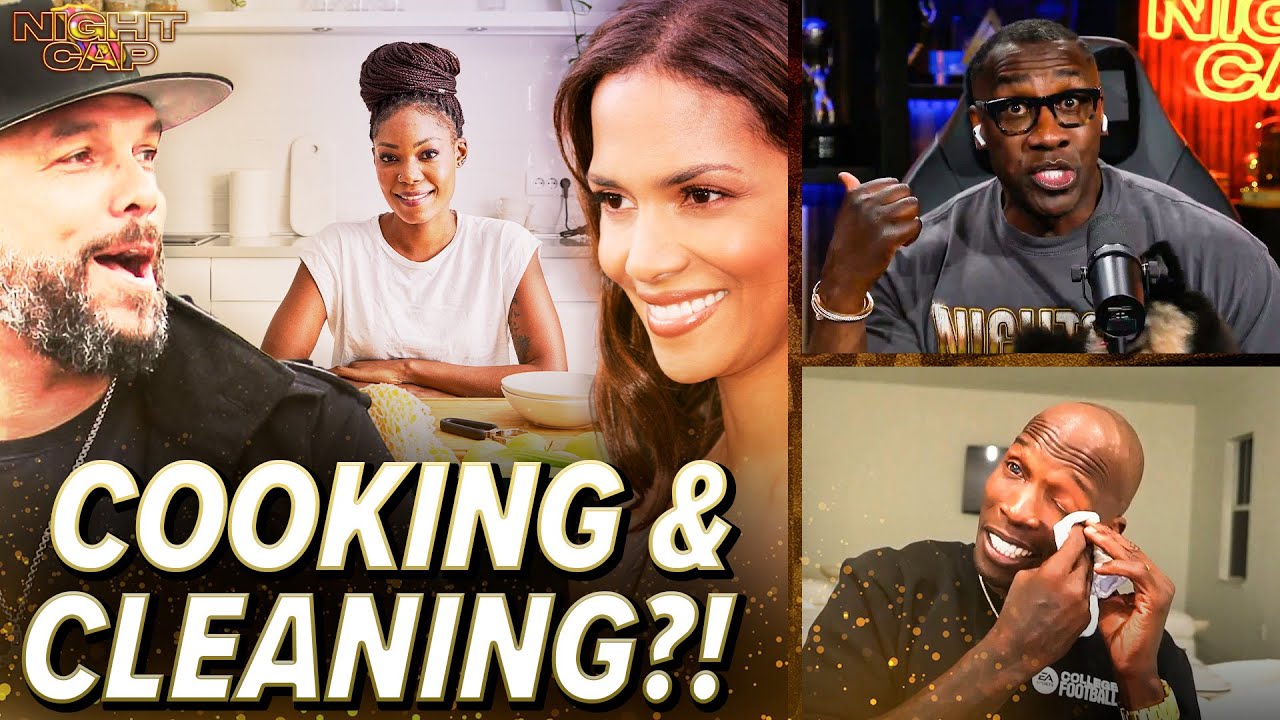 Unc & Ocho REACT to Halle Berry’s SAVAGE Clapback at David Justice! Can you even COOK?! | Nightcap