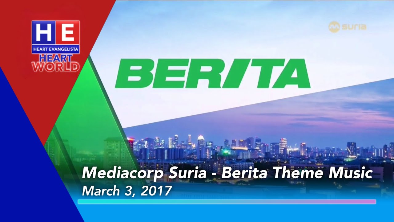 Mediacorp Suria - Berita Theme Music [03-MARCH-2017]