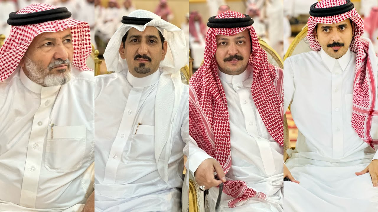 حفل زواج ابن الشاعر بندر الاحمري / سعيد بن هضبان عايض بن نايف علي العبسي سعيد الاحمري