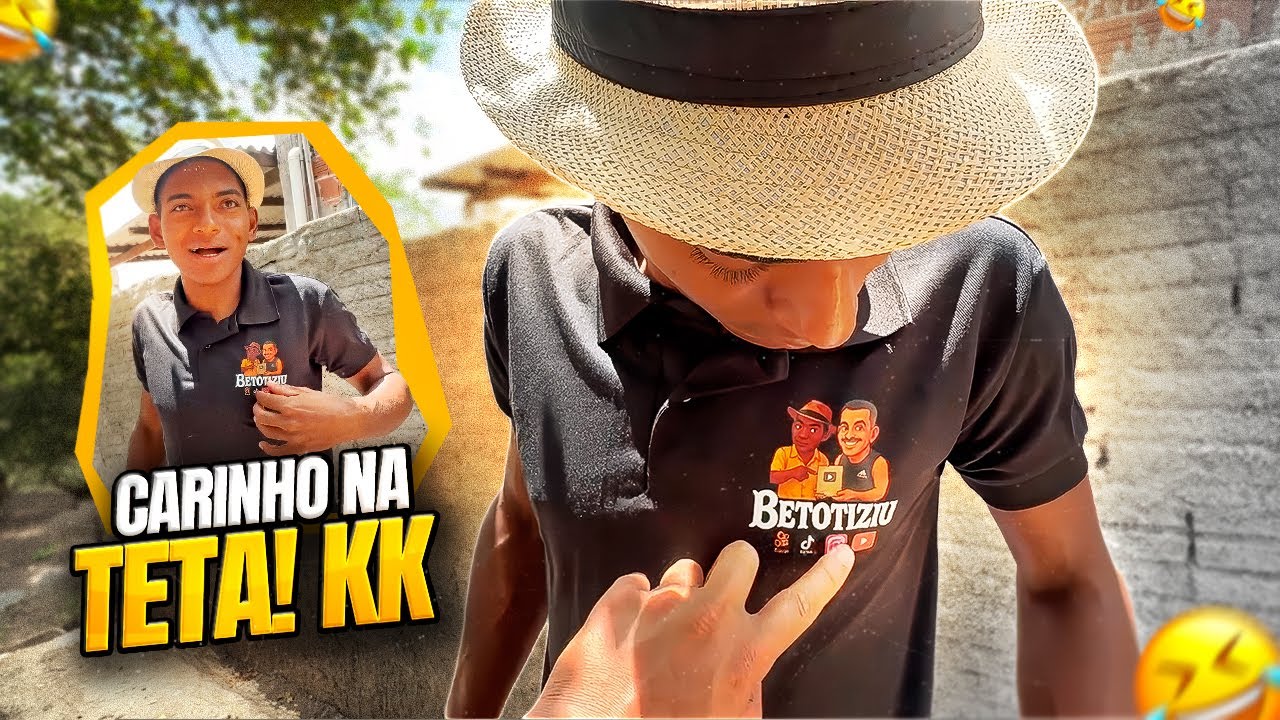 BETO TIZIU RECEBEU UMA CAMISA PERSONALIZADA E GOSTOU! 🤣 | RECEBIDOS DO BETO TIZIU