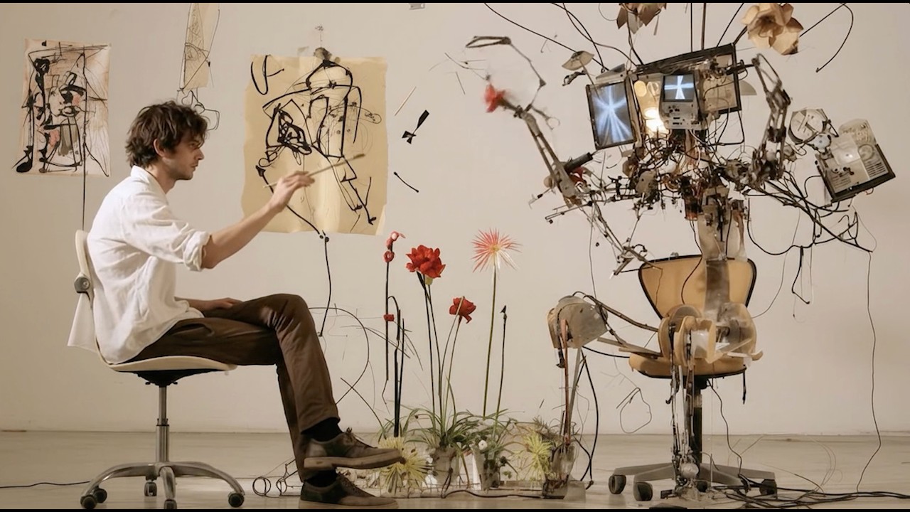 Artist and the Machine - Kelly Boesch - 4K