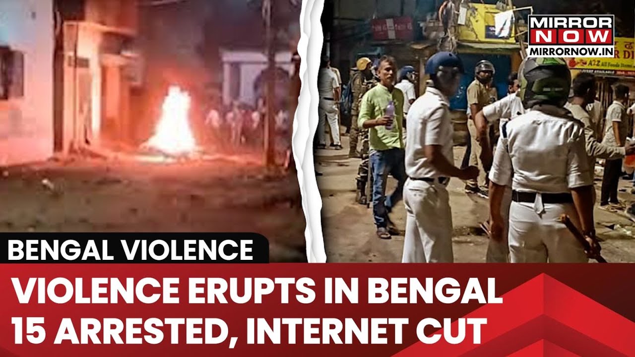 West Bengal Violence | Internet Shut Down After Clashes Between Two Groups In Murshidabad, 15 Held