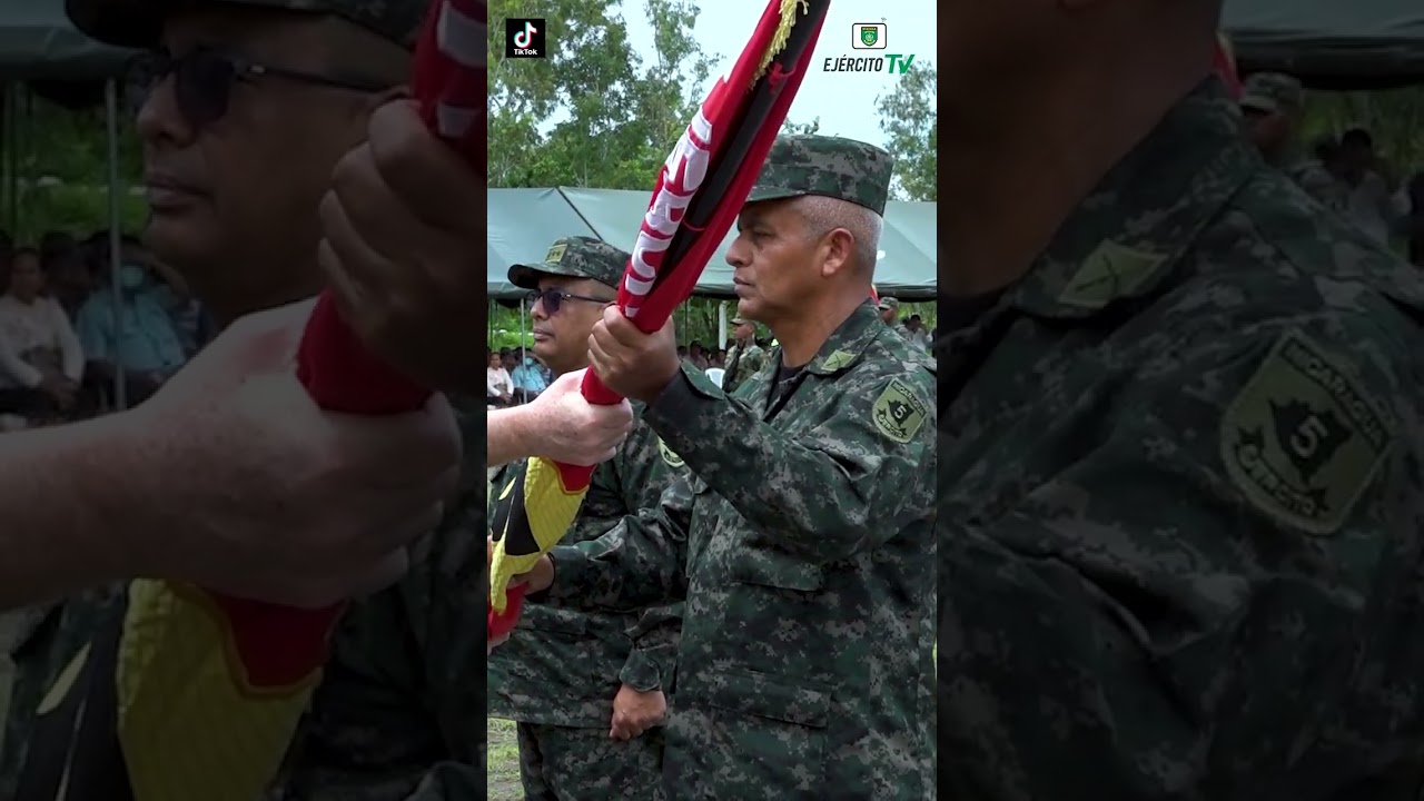 Acto de traspaso de mando del 5 Comando Militar Regional