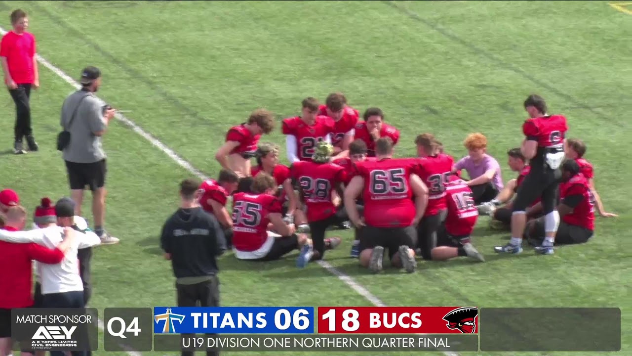 U19 Football - Titans U19 vs Lancashire Buccaneers - U19 Playoff Football