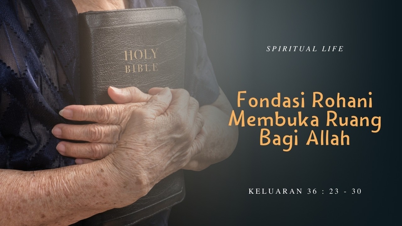 Spiritual Life#1815 - Keluaran 36 : 23 - 30 