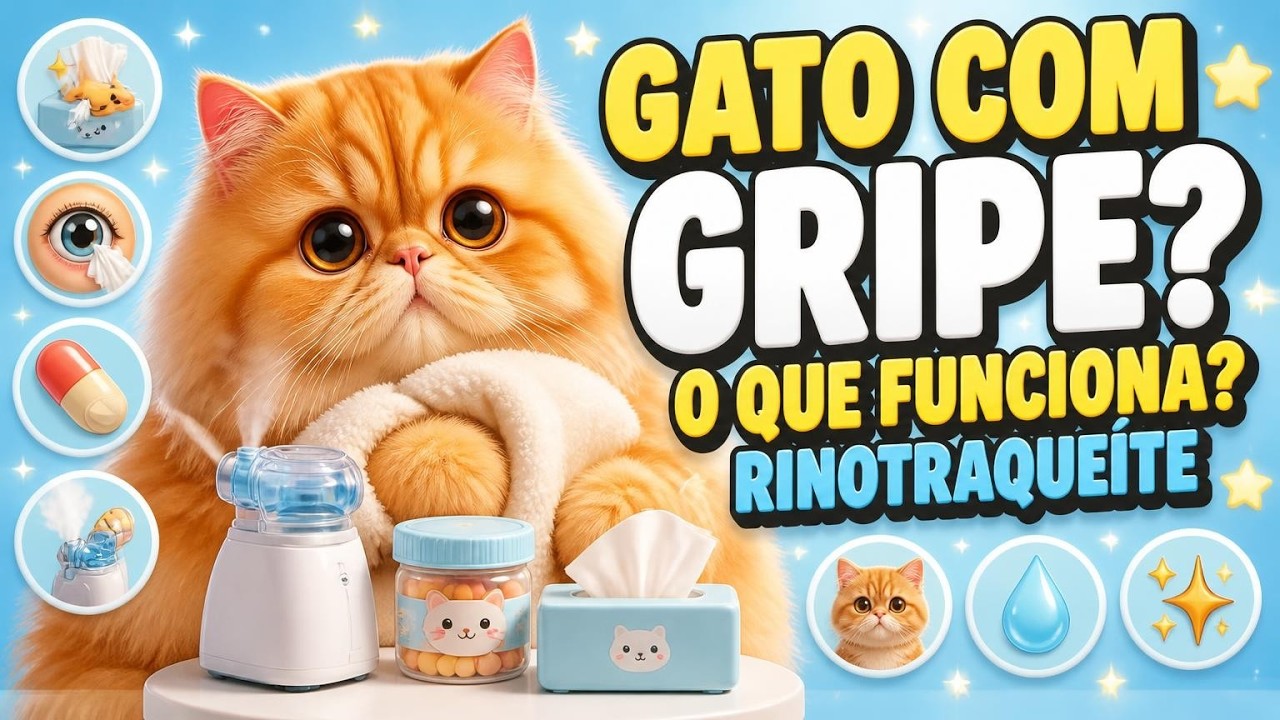 REMÉDIOS, TRATAMENTOS PARA GATO COM GRIPE (rinotraqueite, herpervírus) - Gatil Hauser