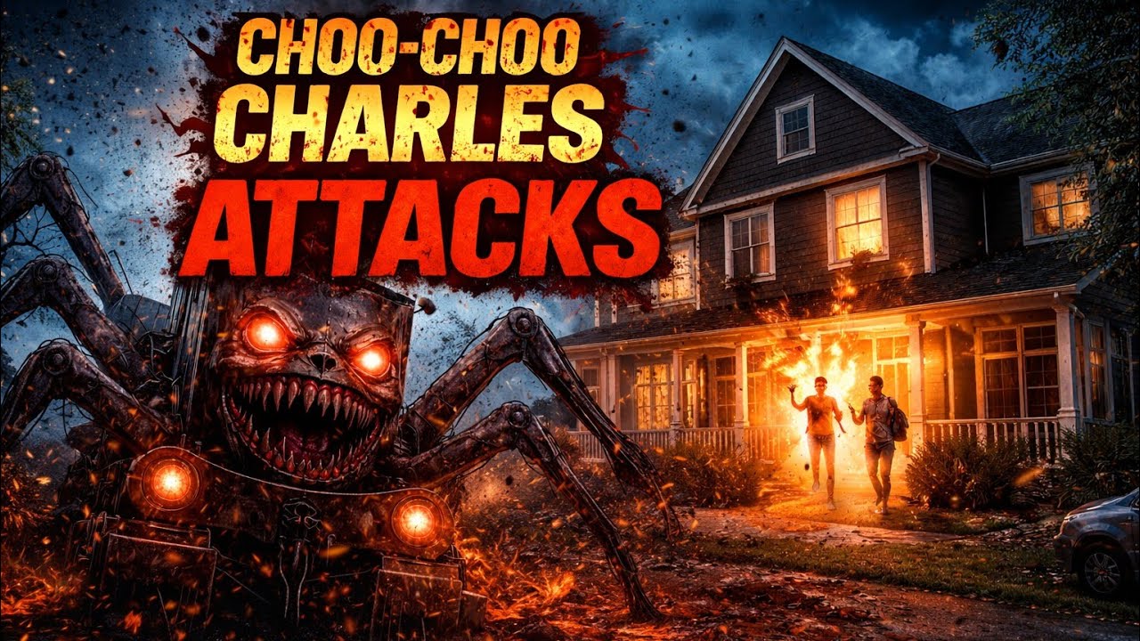 I Survived 24 Hours Straight In Choo Choo Charles