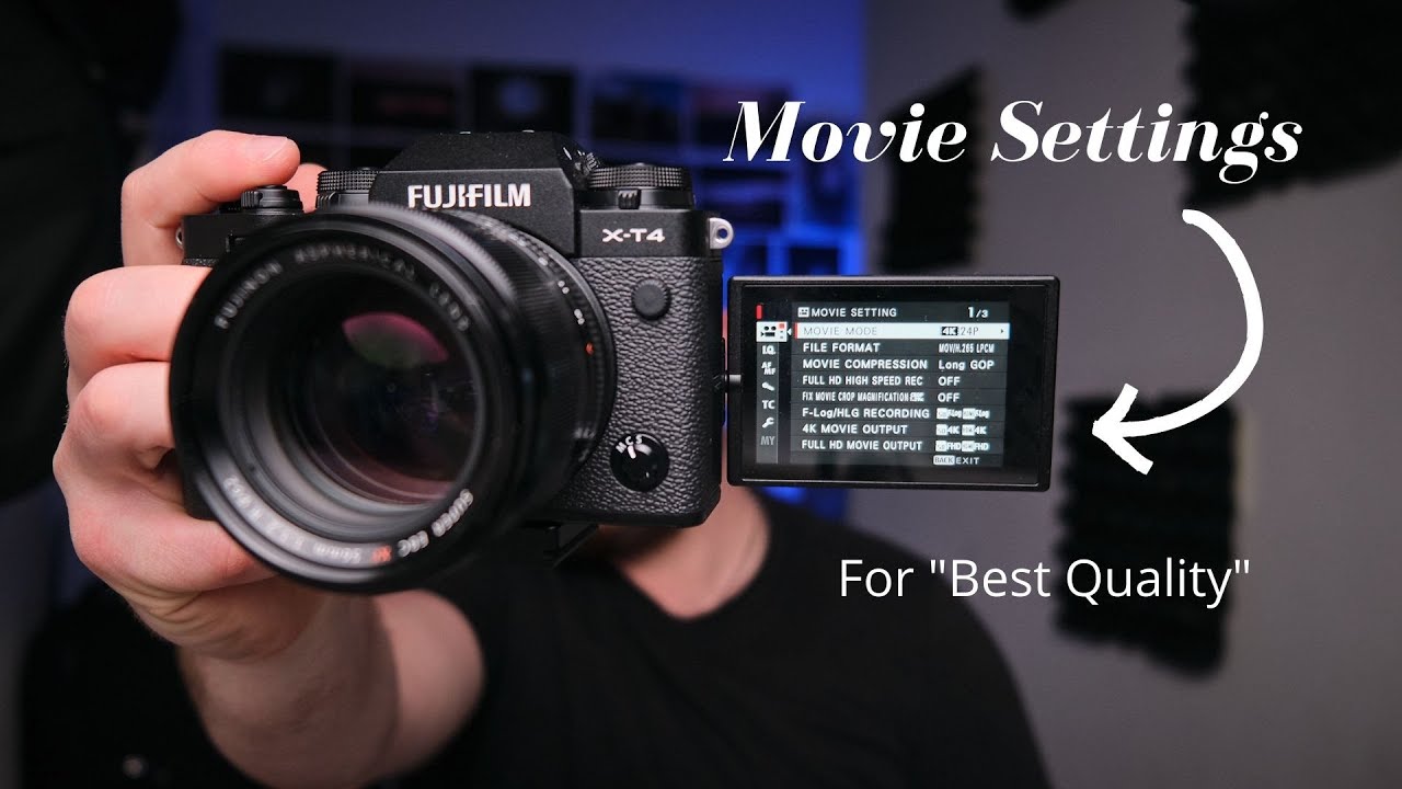 Fujifilm X-T4 -My Movie Settings for 