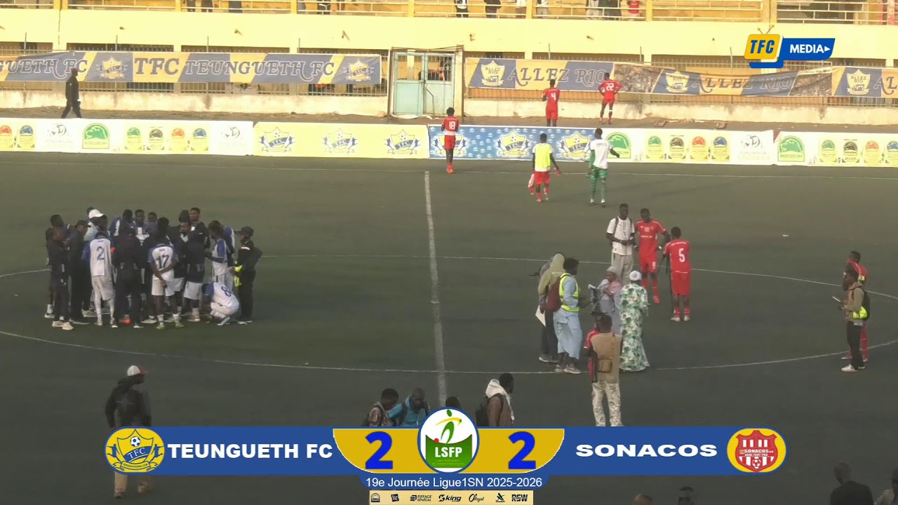 [Live]TEUNGUETH FC 🆚 SONACOS 19Eme Journee L1Sn 2025 - 2026