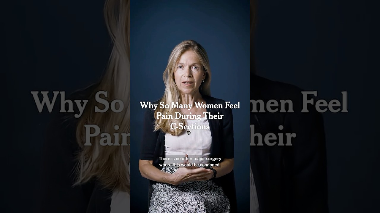Why So Many Women Feel Pain During Their C-Sections