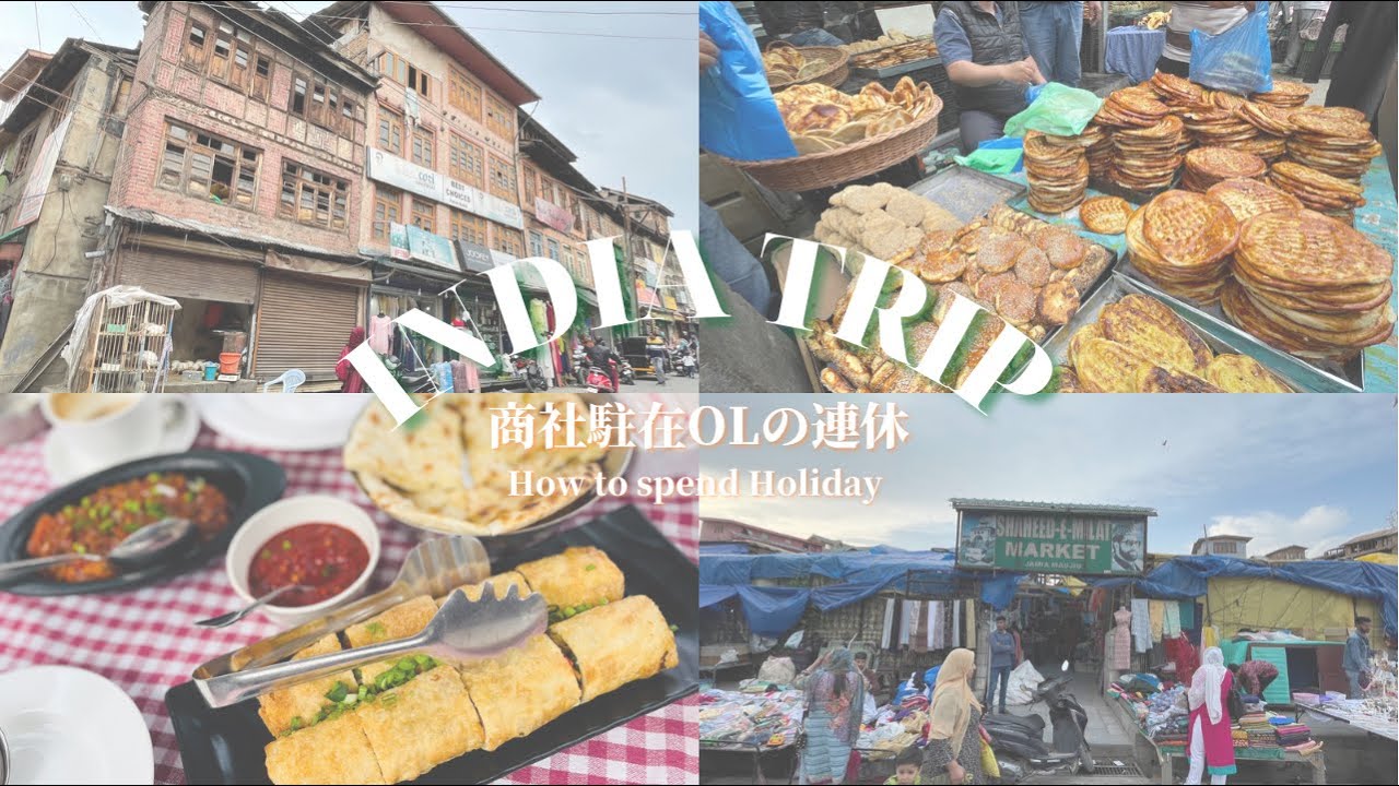 インド旅行🇮🇳シュリナガール Trip to Srinagar #1｜商社駐在OLの連休過ごし方 Japanese OL
