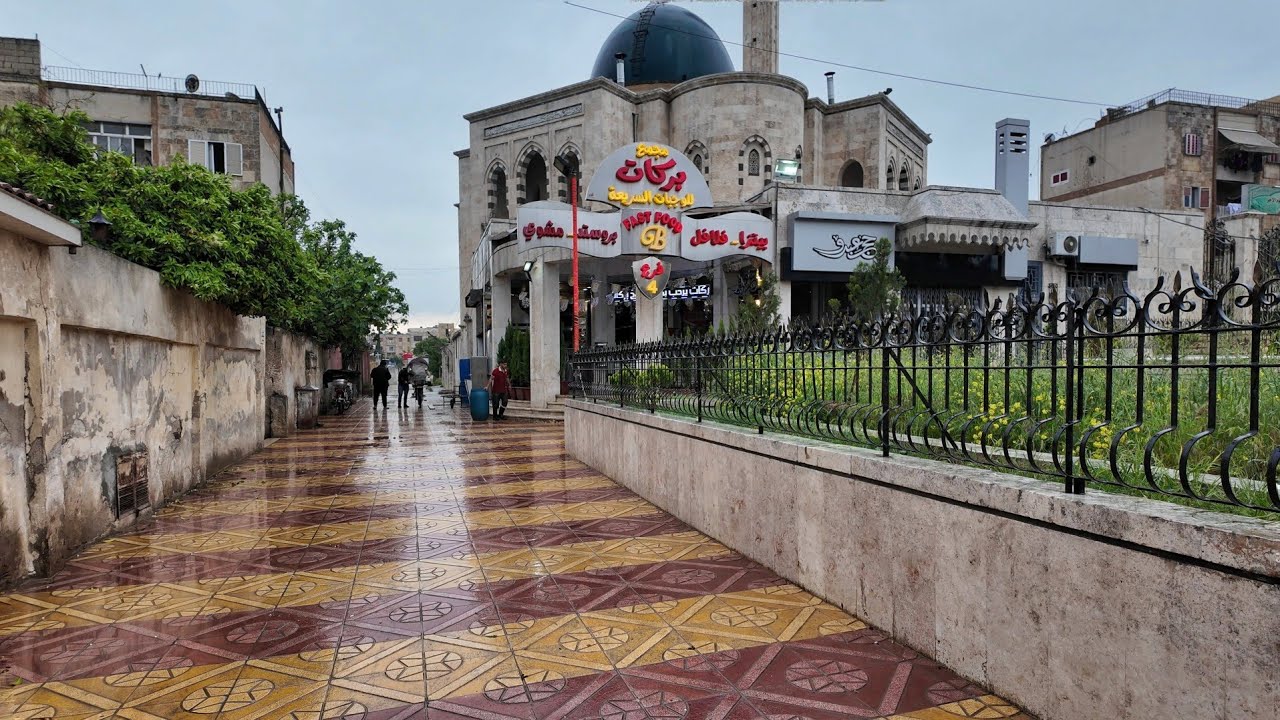 Aleppo (Syria), Walking in The Rain in Hamadaniyah | حلب, الحمدانية