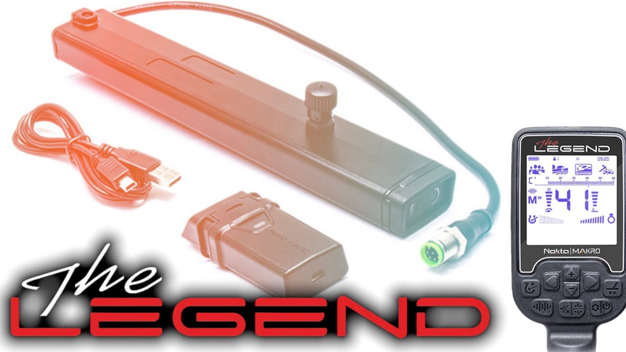 Внешний аккумулятор Nokta Makro Legend | Краткий обзор | Инструкция (поиск на южном побережье)