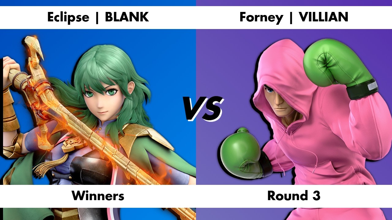 Battle At The Boro FINAL BRACKET - BLANK (Byleth) Vs. Villian (Little Mac)