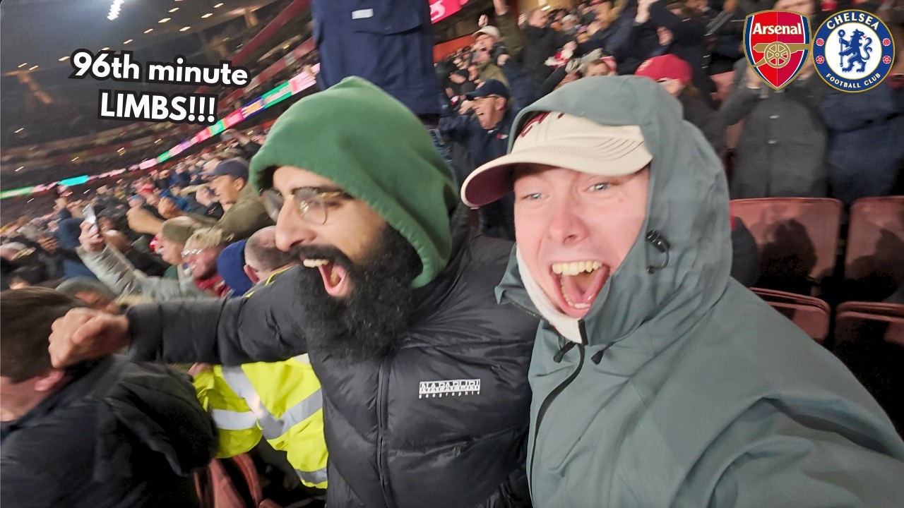 INTO THE FINAL!!! Arsenal v Chelsea Matchday Vlog