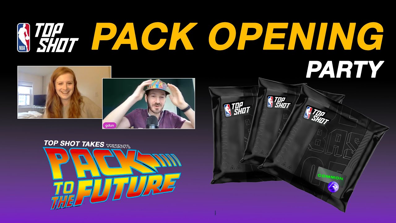 NBA Top Shot: PACK OPENING PARTY!