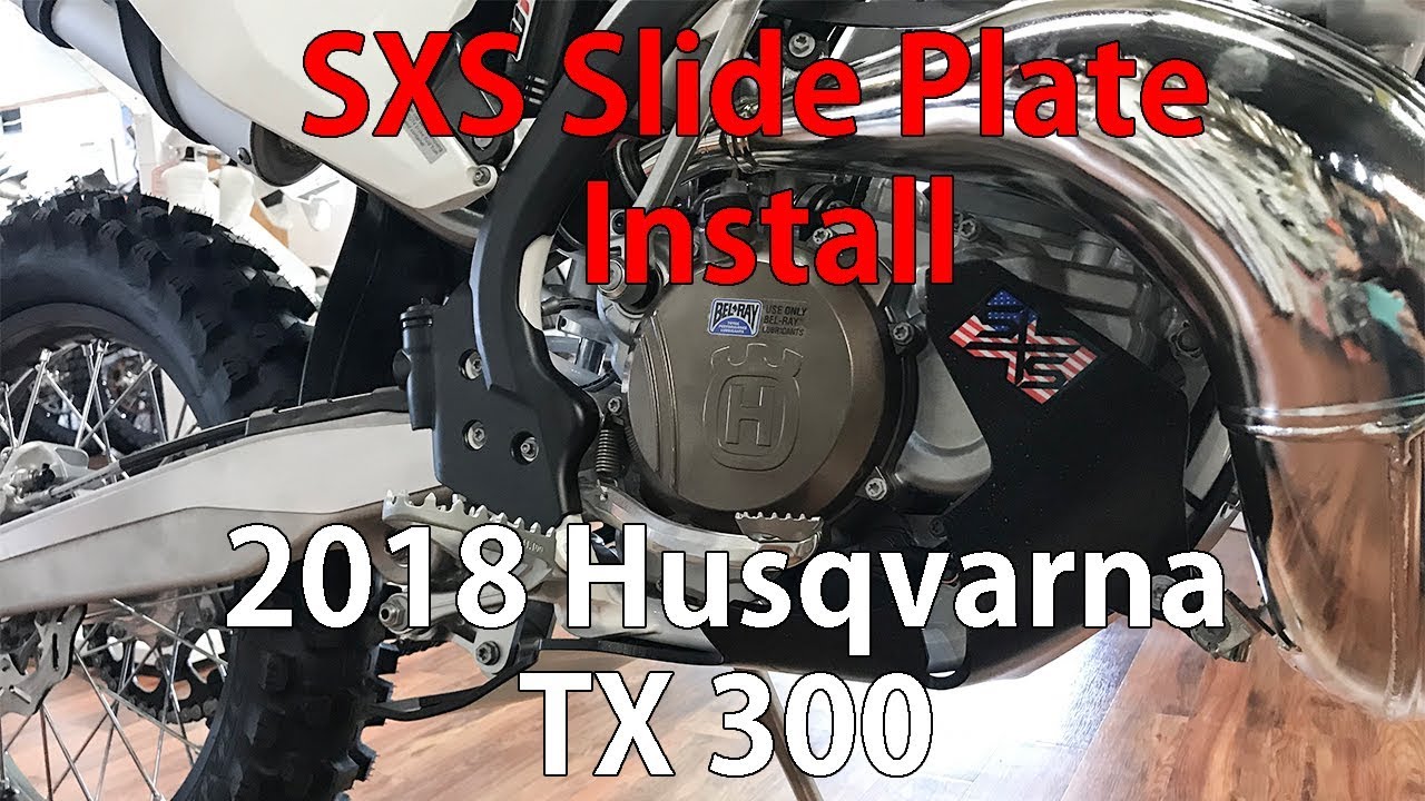 SXS Xtreem Slideplate Install - 2018 Husqvarna TX 300