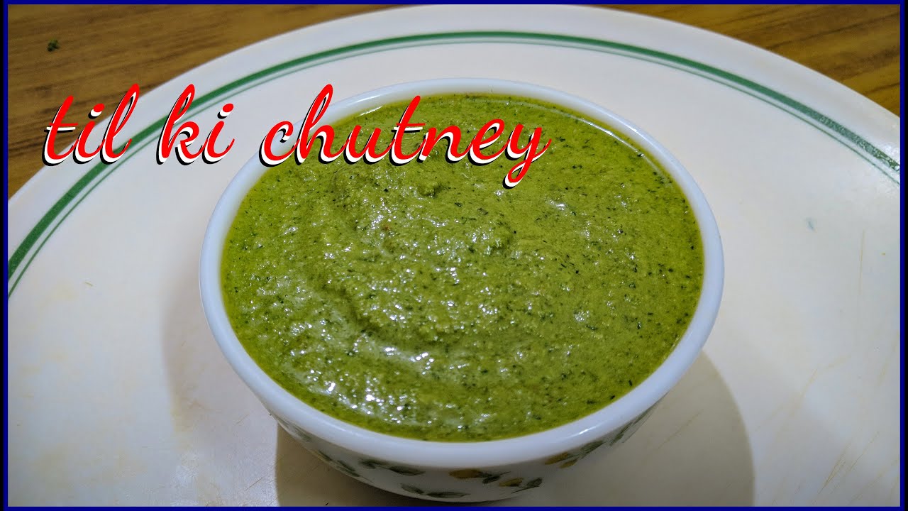 Til Ki Chutney UTTARAKHAND Famous: Sesame Chutney Recipe, Garhwali Til Ki Chutney | Suman Aswal
