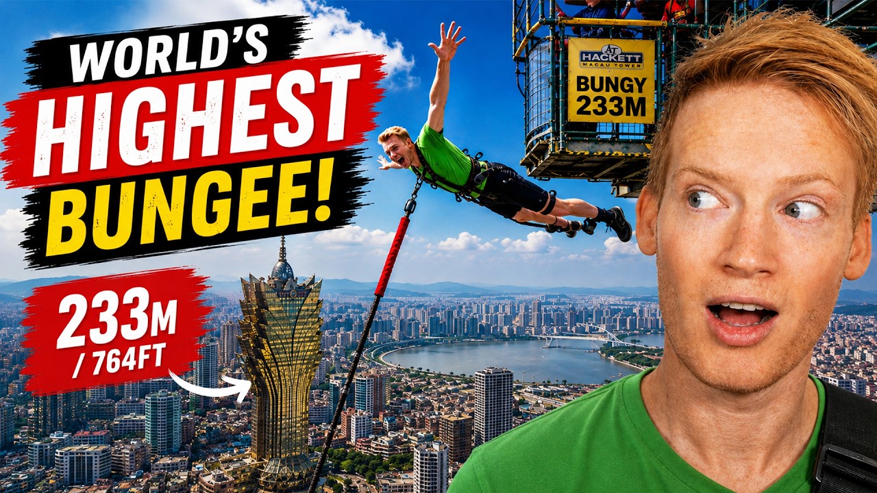 World's Highest Bungee Jump | 233 meters (764 ft)