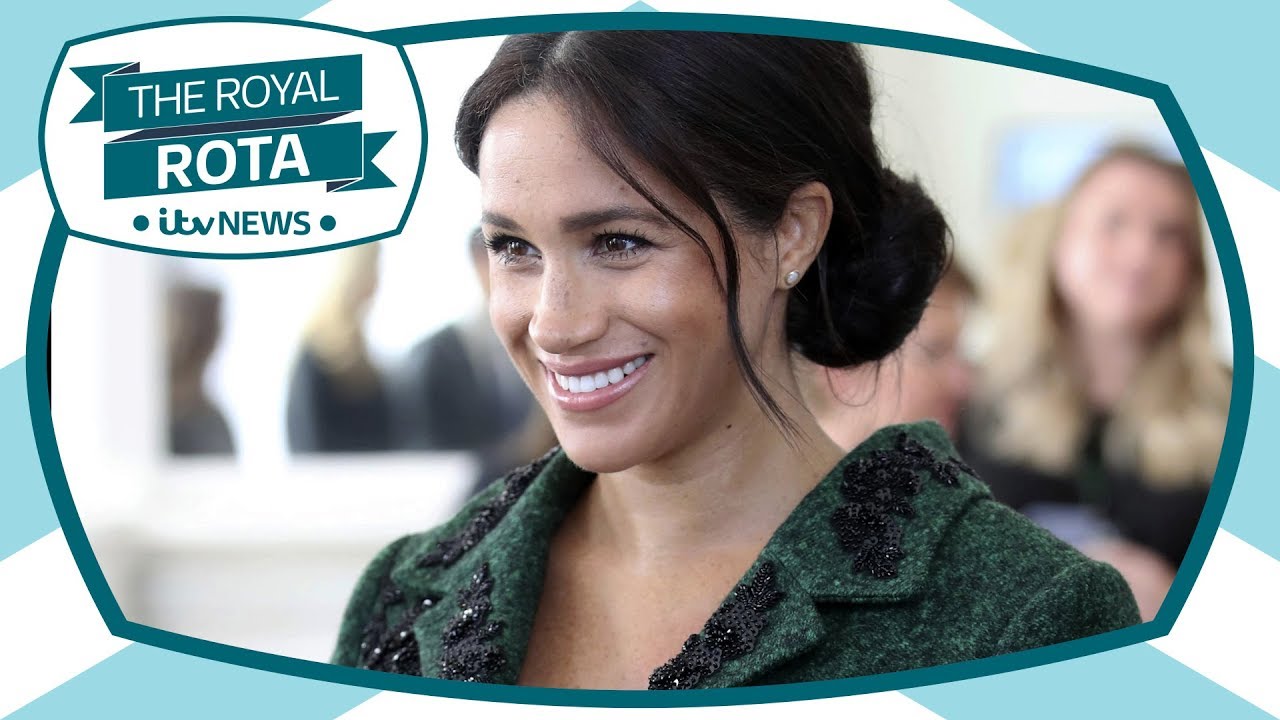 Our royal team in Windsor on the global wait for Meghan baby news | ITV News