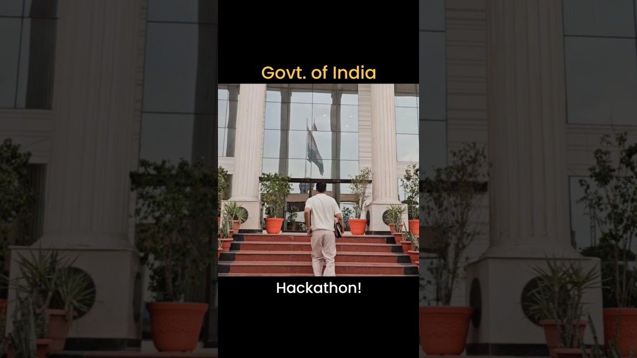 Government of India Hackathon | Free Certification and 20 L Prize #collegestudents #hackathon
