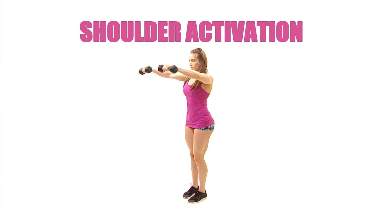 Shoulder Activation Routine - Jerrica Batting
