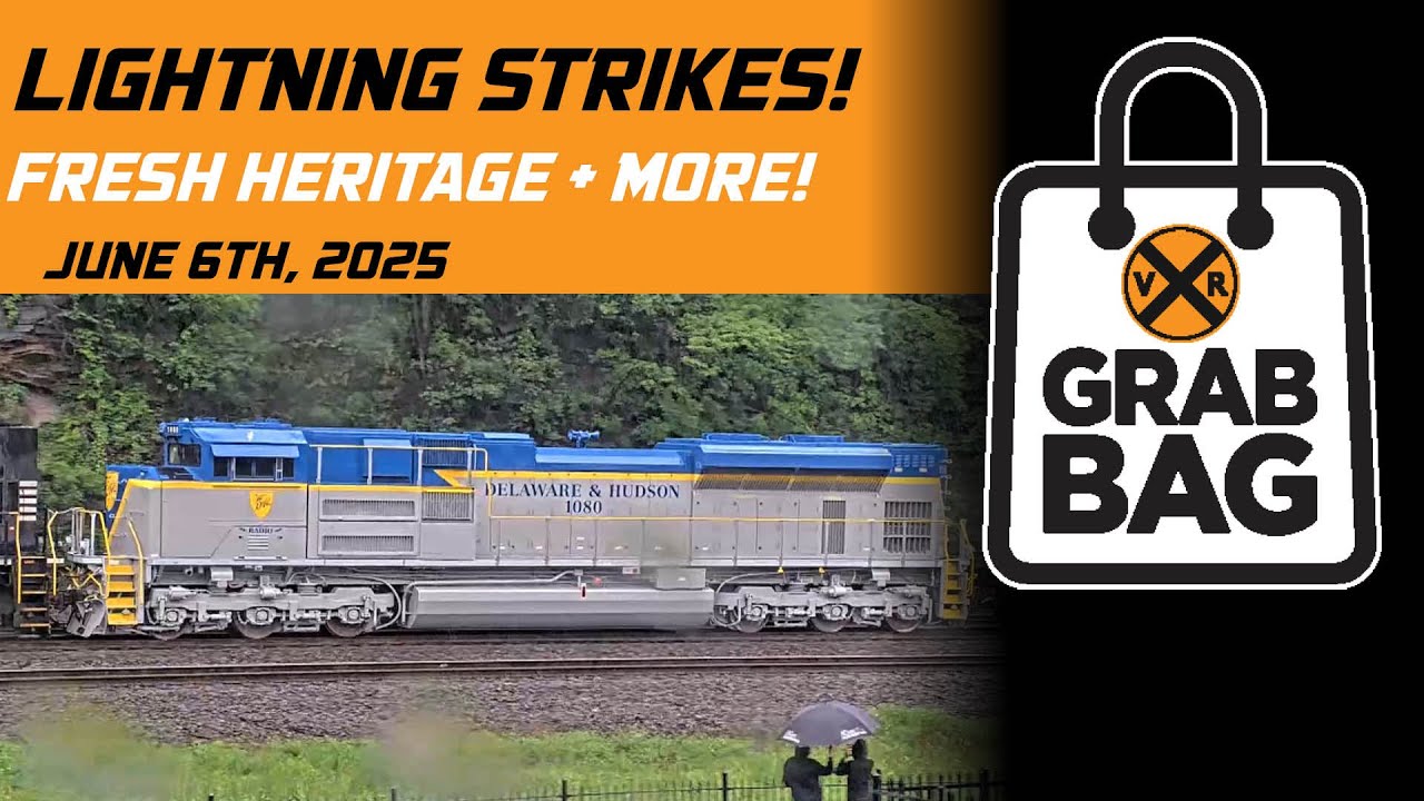 Grab Bag: New NS D&H Heritage, Train Races, and More!  | Weekly Top Trains (June 2025)