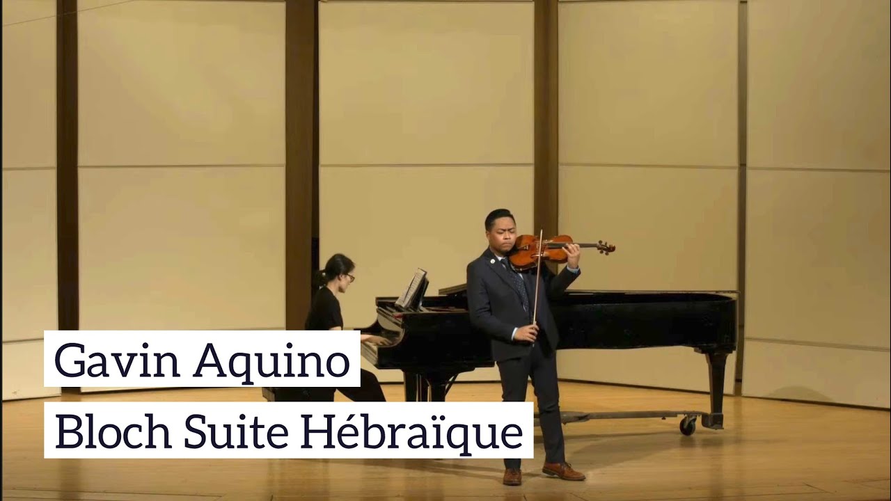 Bloch: Suite Hébraïque