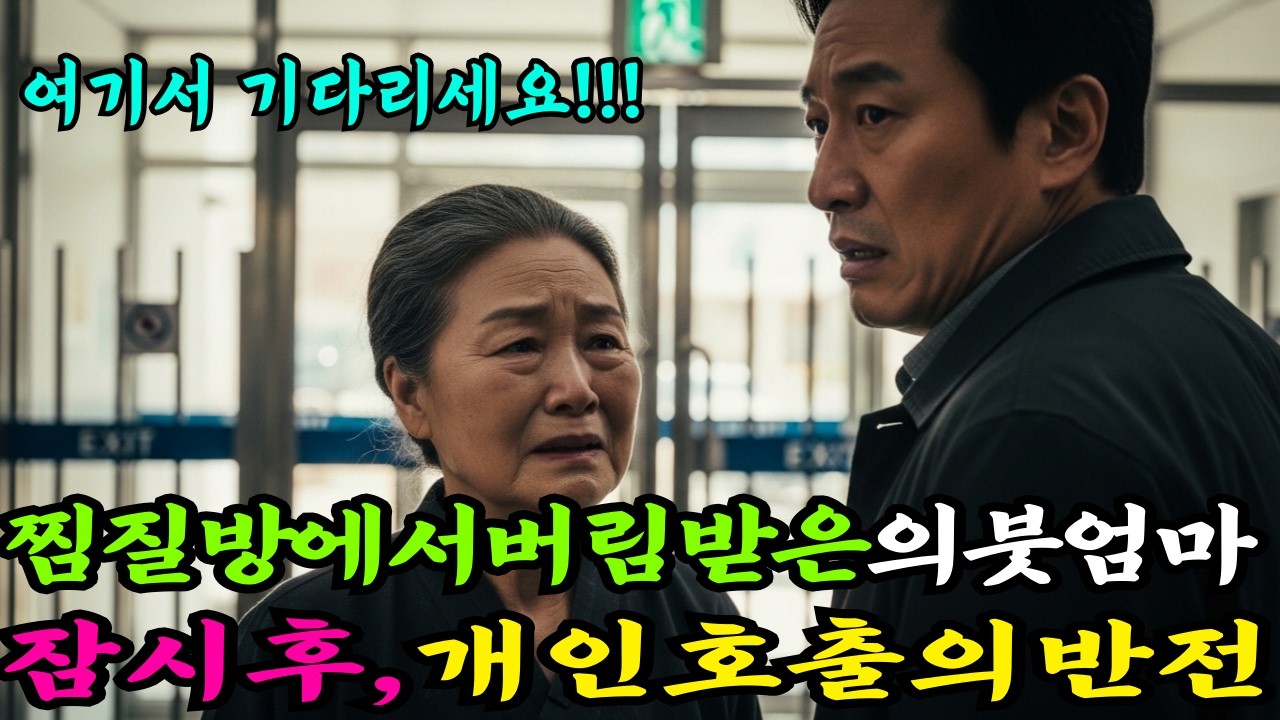 의붓아들외면한순간…찜질방개인호출이울리는데...의붓엄마와 의붓아들의 대반전이 시작된다.