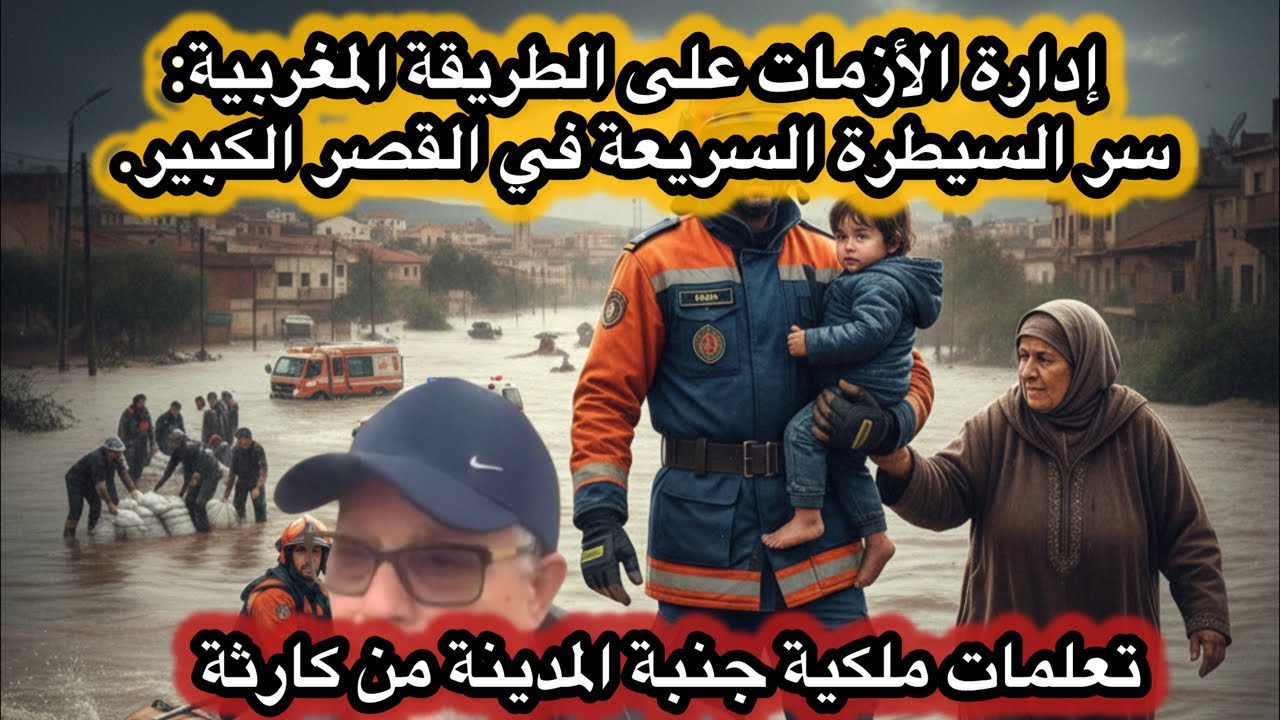 إدارة الأزمات على الطريقة المغربية: سر السيطرة السريعة في القصر الكبير.. تعلمات ملكية تجنبنا الكارثة