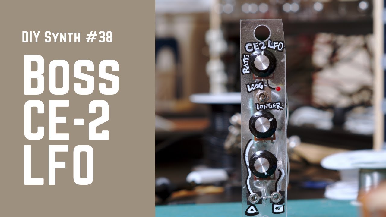 DIY Synth #38 -- LFO from Boss CE2 Chorus