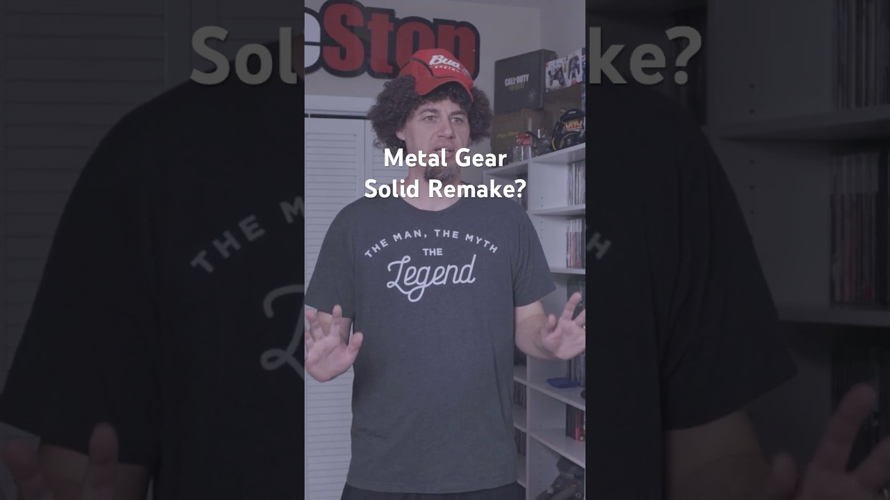 Metal Gear Solid Remake Comedy Skit! #metalgearsolid #playstation #comedy #shorts s