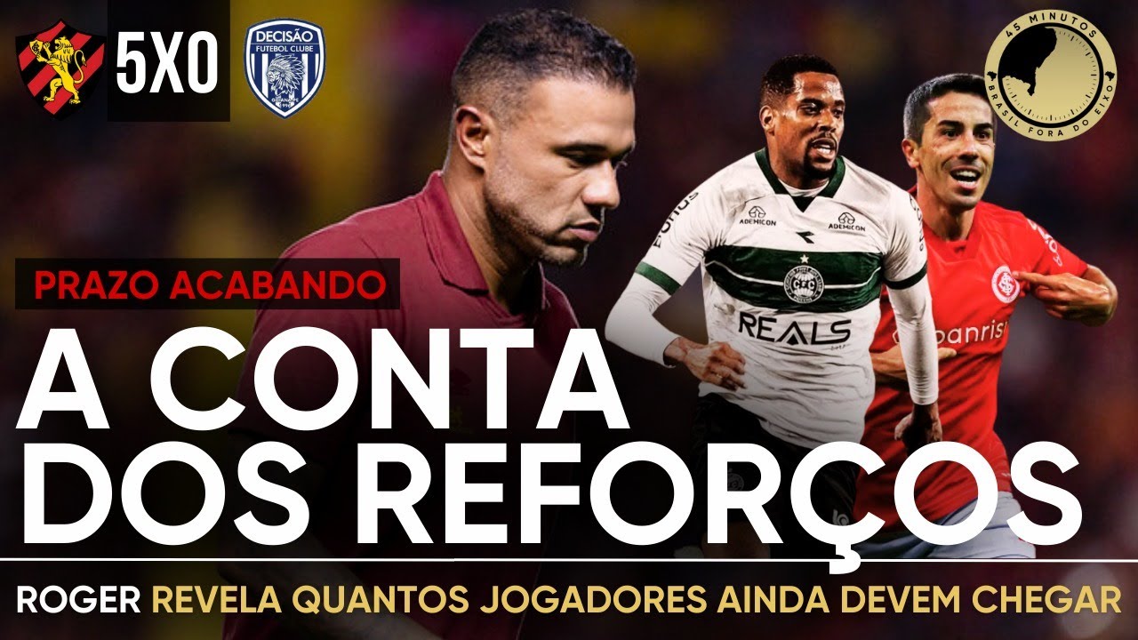 ROGER ABRE O JOGO SOBRE REFORÇOS! COMO VAI FICAR O ELENCO DO SPORT?