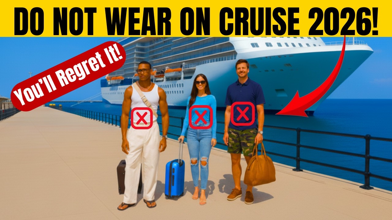 12 Travel Outfits to NEVER Wear on a Cruise (2026 Guide)